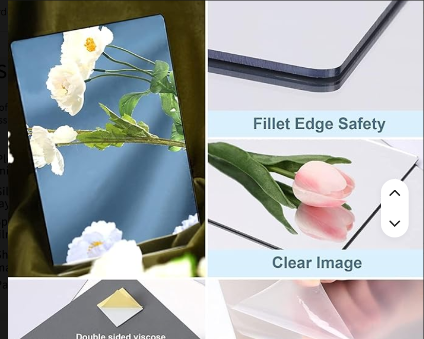 120x40cm Peel and Stick Decorative Mirror Wall Sticker - Removable, Elegant Design for Home & Office .High-quality double-sided tape enables easy removal without damage to the wall, leaving no trace.
