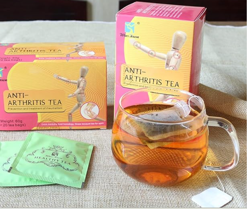 Anti-Arthritis Tea, which is marketed as a herbal blend designed for the prevention and treatment of conditions like rheumatism you can prevent the accumulation of excess uric acid in your bloodstream