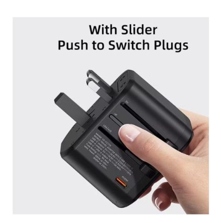 65W GaN Fast Super Fast Wall Charger.Laptop & Phone Compatible Description: Power up all your devices quickly and safely with the Floating Ark FDS-08 65W GaN Super Fast Wall Charger .