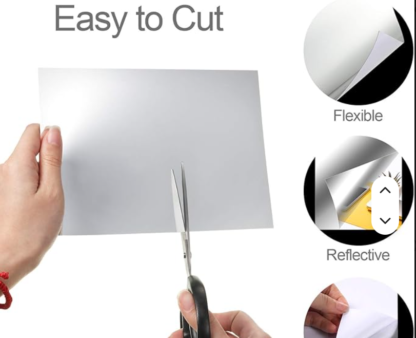 120x40cm Peel and Stick Decorative Mirror Wall Sticker - Removable, Elegant Design for Home & Office .High-quality double-sided tape enables easy removal without damage to the wall, leaving no trace.
