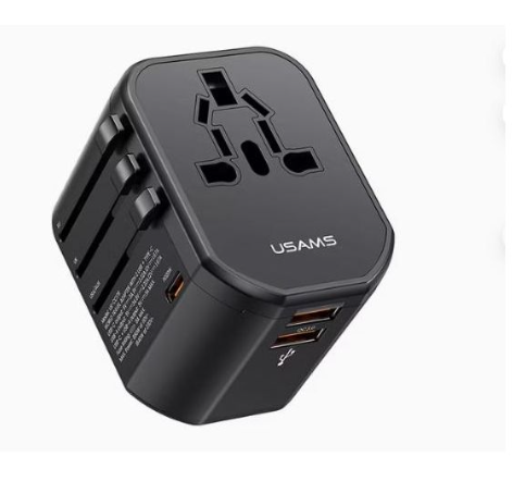 65W GaN Fast Super Fast Wall Charger.Laptop & Phone Compatible Description: Power up all your devices quickly and safely with the Floating Ark FDS-08 65W GaN Super Fast Wall Charger .