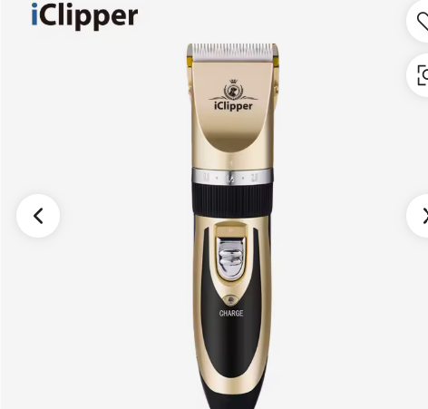 Electrical Pet Clipper Professional Grooming Kit Rechargeable Pet Cat Dog Hair Shaver a low-noise motor, high-quality blades and a user-friendly design, our dog clippers ensure easy smooth trimming.