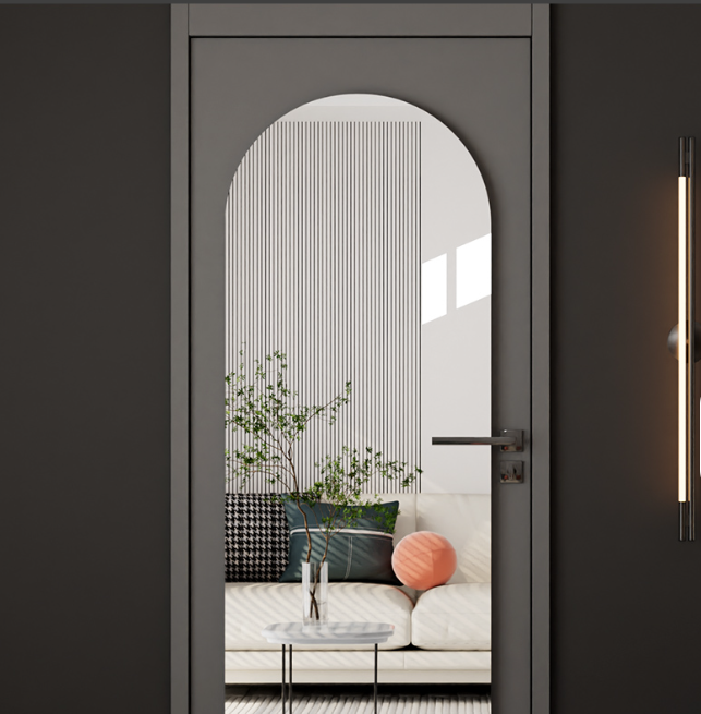 120x40cm Peel and Stick Decorative Mirror Wall Sticker - Removable, Elegant Design for Home & Office .High-quality double-sided tape enables easy removal without damage to the wall, leaving no trace.