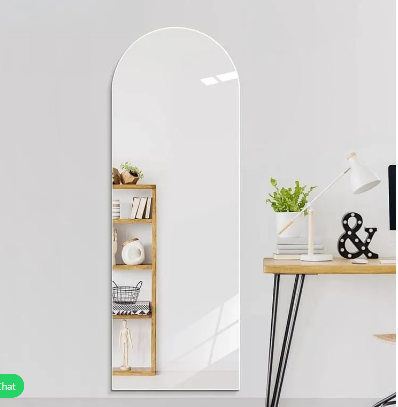 120x40cm Peel and Stick Decorative Mirror Wall Sticker - Removable, Elegant Design for Home & Office .High-quality double-sided tape enables easy removal without damage to the wall, leaving no trace.