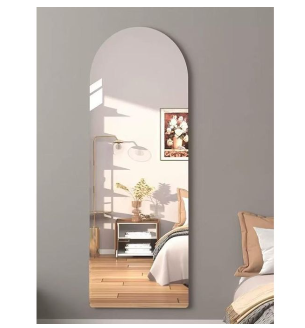 120x40cm Peel and Stick Decorative Mirror Wall Sticker - Removable, Elegant Design for Home & Office .High-quality double-sided tape enables easy removal without damage to the wall, leaving no trace.