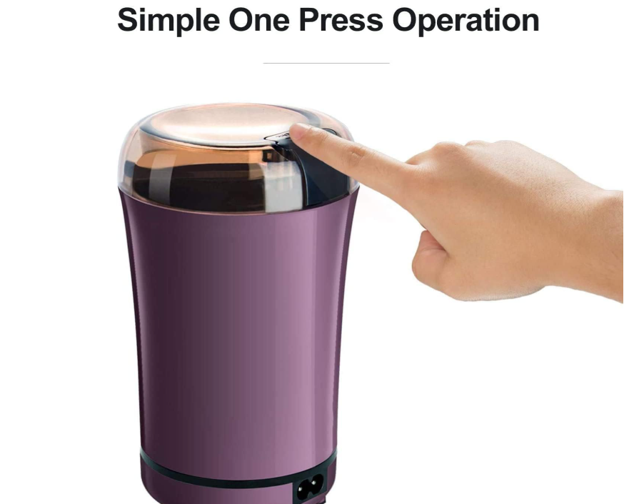 Coffee Grinder Multi-Functional Electric Stainless Steel Multifunction Household Electric Cereals Grain Portable Coffee Bean Seasonings Spices Mill Powder Grinder Machine for Kitchen .
