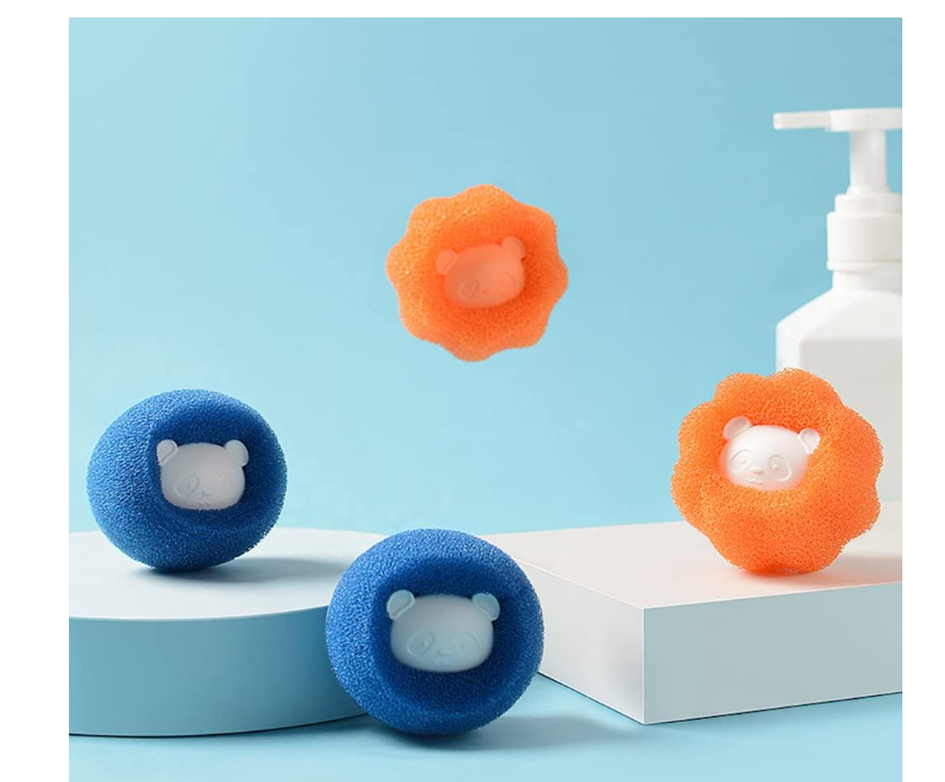 10-Piece Reusable Laundry Balls – Lint & Pet Hair Remover Washing Machine Cleaning Balls  a practical laundry solution designed to improve washing performance while protecting fabrics.
