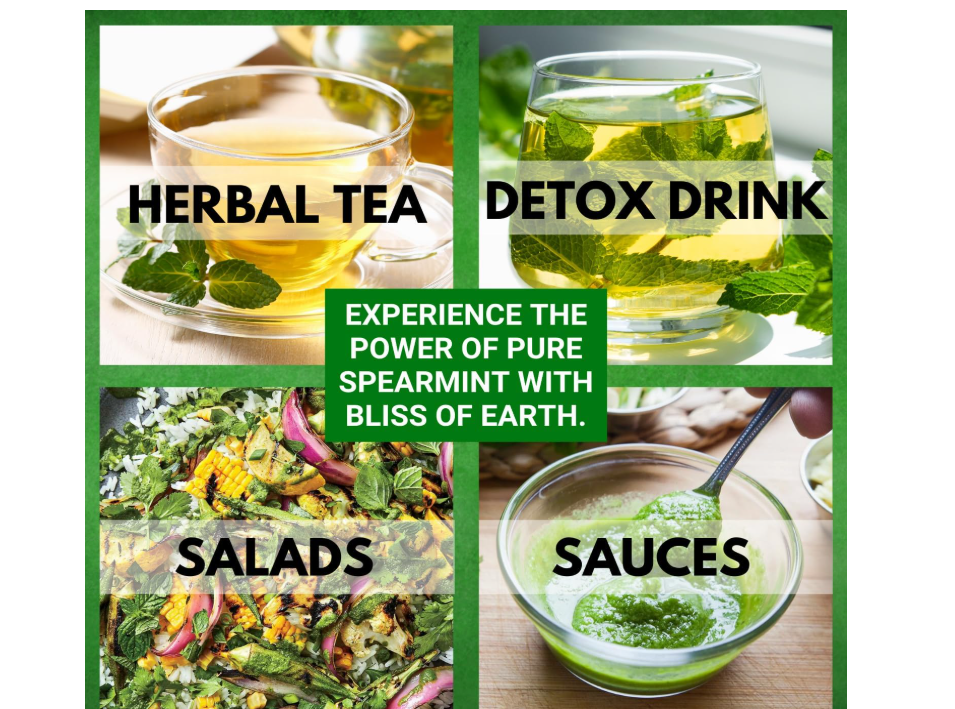 Spearmint tea is widely celebrated for its sweet,minty flavor and its distinct health benefiparticularly regarding hormone balance, digestion and also helps manage PCOS symptoms like facial hair etc .