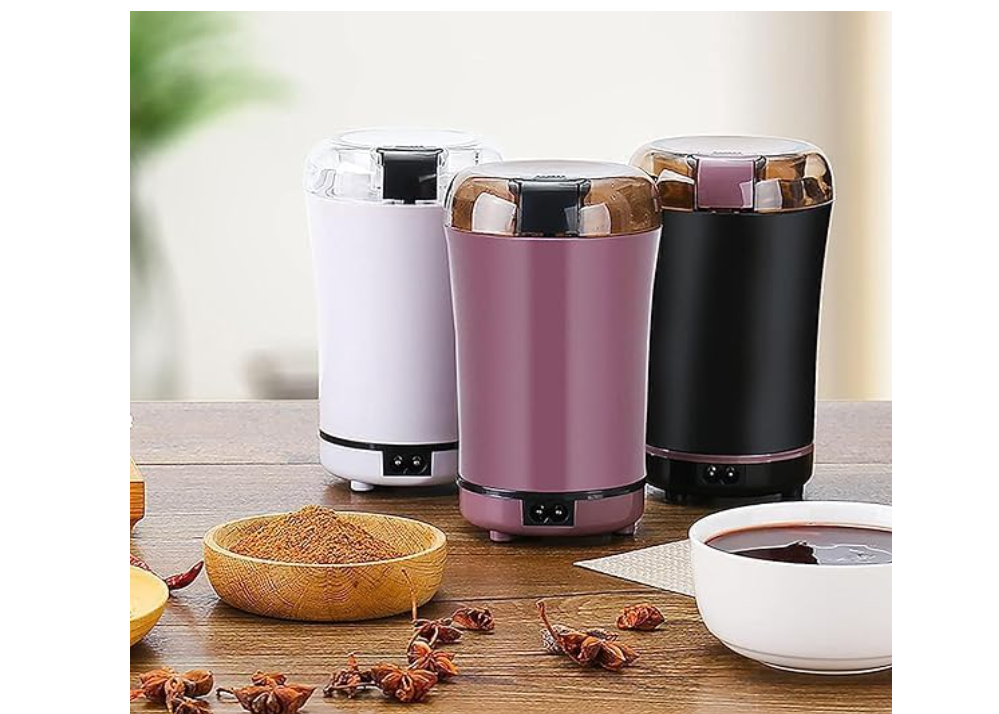 Coffee Grinder Multi-Functional Electric Stainless Steel Multifunction Household Electric Cereals Grain Portable Coffee Bean Seasonings Spices Mill Powder Grinder Machine for Kitchen .