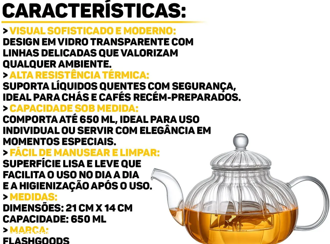 Elegant 800ml Striped Teapot is a high borosilicate glass that withstands extreme temperature changes. You can boil water directly inside it on gas or electric stovetops and does not absorb ordors.