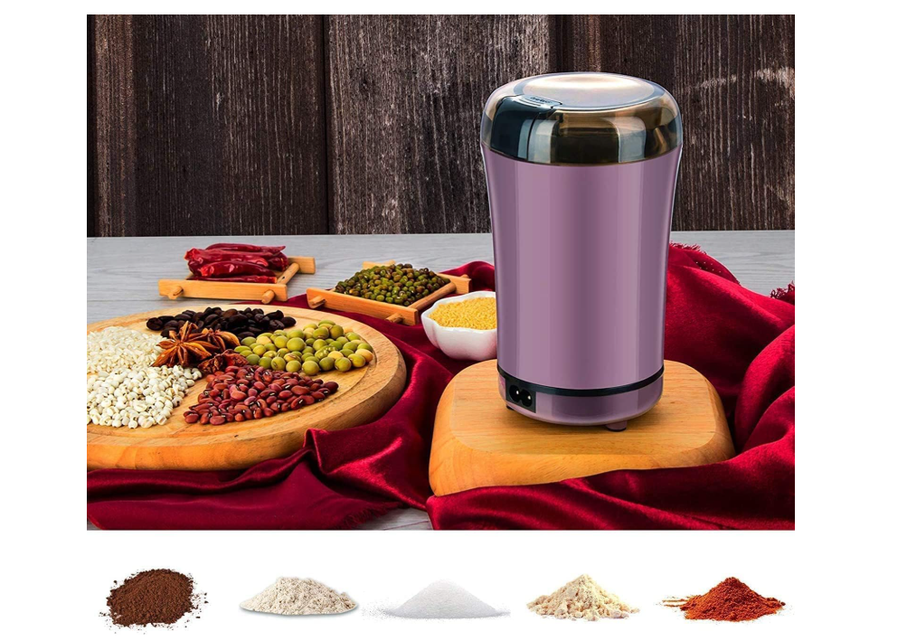 Coffee Grinder Multi-Functional Electric Stainless Steel Multifunction Household Electric Cereals Grain Portable Coffee Bean Seasonings Spices Mill Powder Grinder Machine for Kitchen .