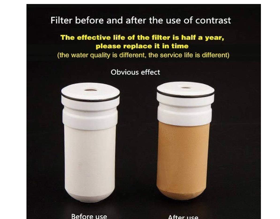 Ceramic water filter element designed for faucet-mounted water purifier to fit most standard water purifiers, this filter effectively removes sediment, rust, organic matter, and other impurities .