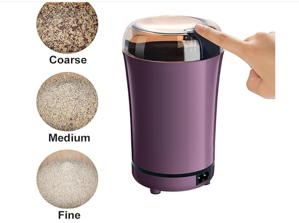 Coffee Grinder Multi-Functional Electric Stainless Steel Multifunction Household Electric Cereals Grain Portable Coffee Bean Seasonings Spices Mill Powder Grinder Machine for Kitchen .