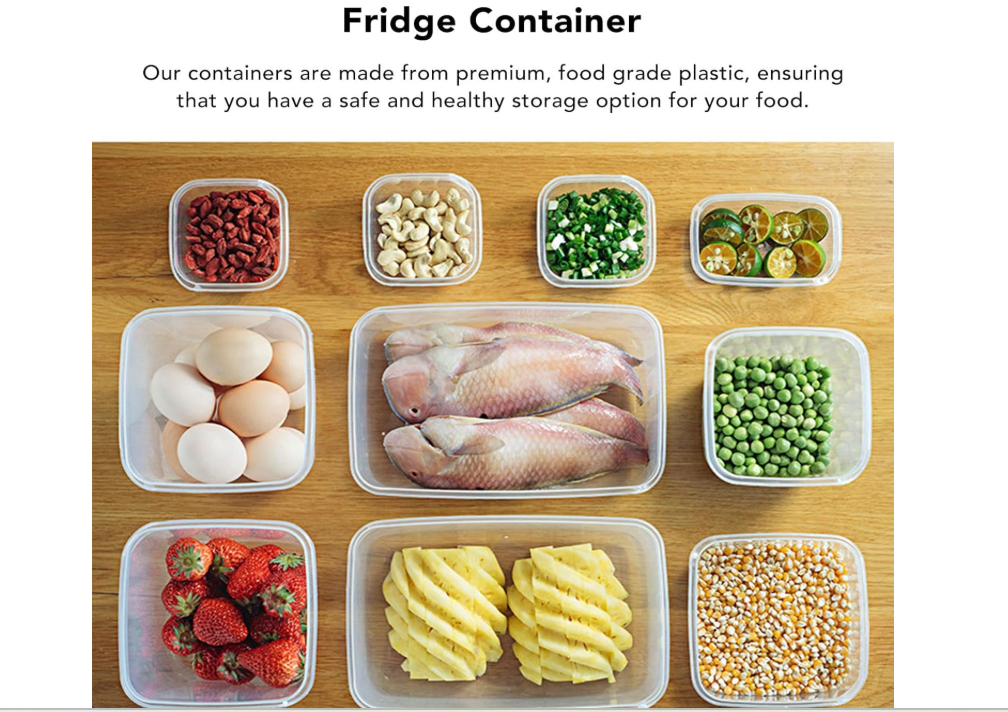 17-Piece Fresh Keeping Food Storage Box Set – Airtight, Leak-Proof Containers for Kitchen, Fridge, and Meal Prep these containers come in a variety of sizes to suit all your storage needs .