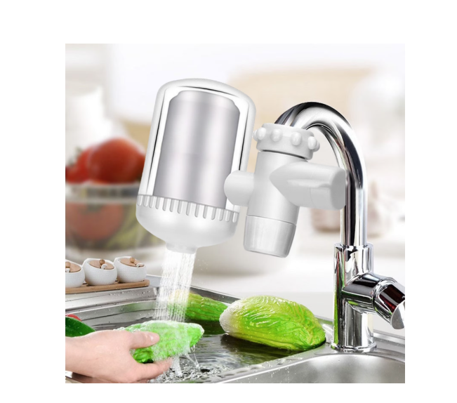 Ceramic water filter element designed for faucet-mounted water purifier to fit most standard water purifiers, this filter effectively removes sediment, rust, organic matter, and other impurities .