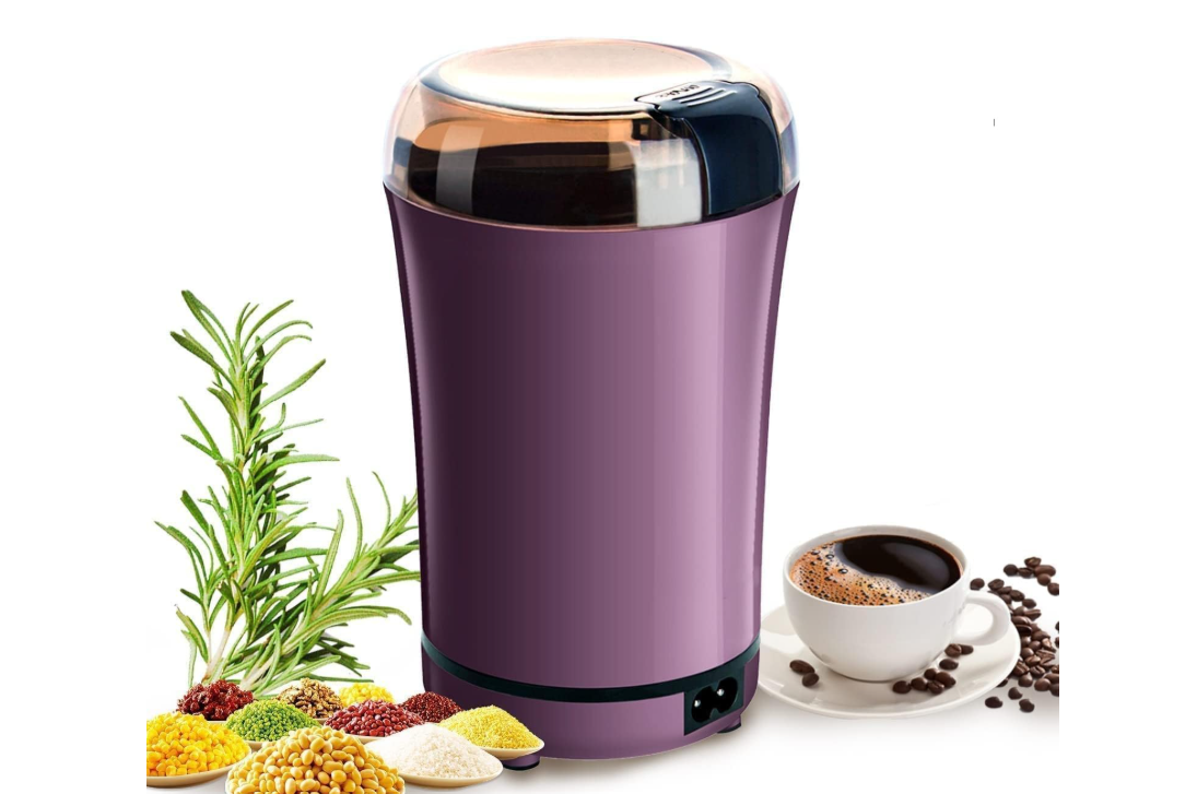 Coffee Grinder Multi-Functional Electric Stainless Steel Multifunction Household Electric Cereals Grain Portable Coffee Bean Seasonings Spices Mill Powder Grinder Machine for Kitchen .