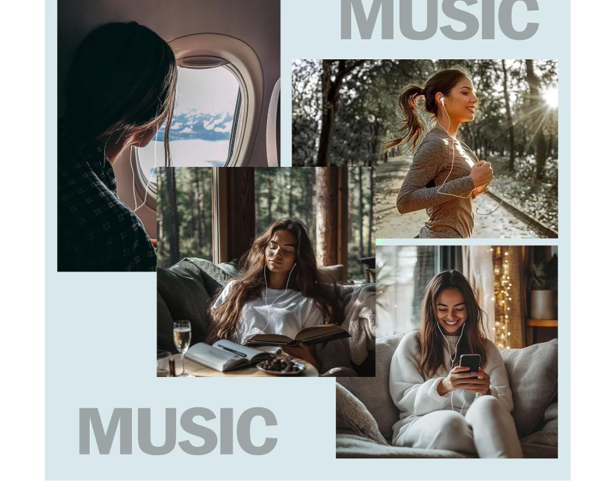 SGS77 Hi-Fi Sound Wireless Headset, an affordable earbud model styled like standard wired earbuds but engineered with built-in Bluetooth connectivity, it works seamlessly with mainstream Type-C phones