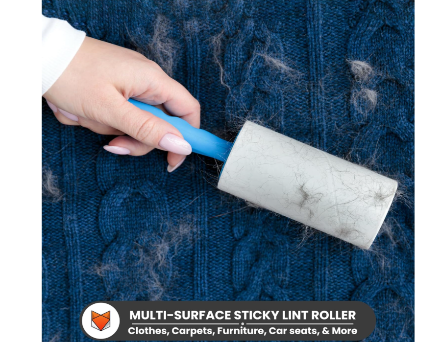 Tearable Hair Remover Roller, Tearable Sticky Lint Roller, Portable Lint Remover, For Furniture, Carpet, Clothes