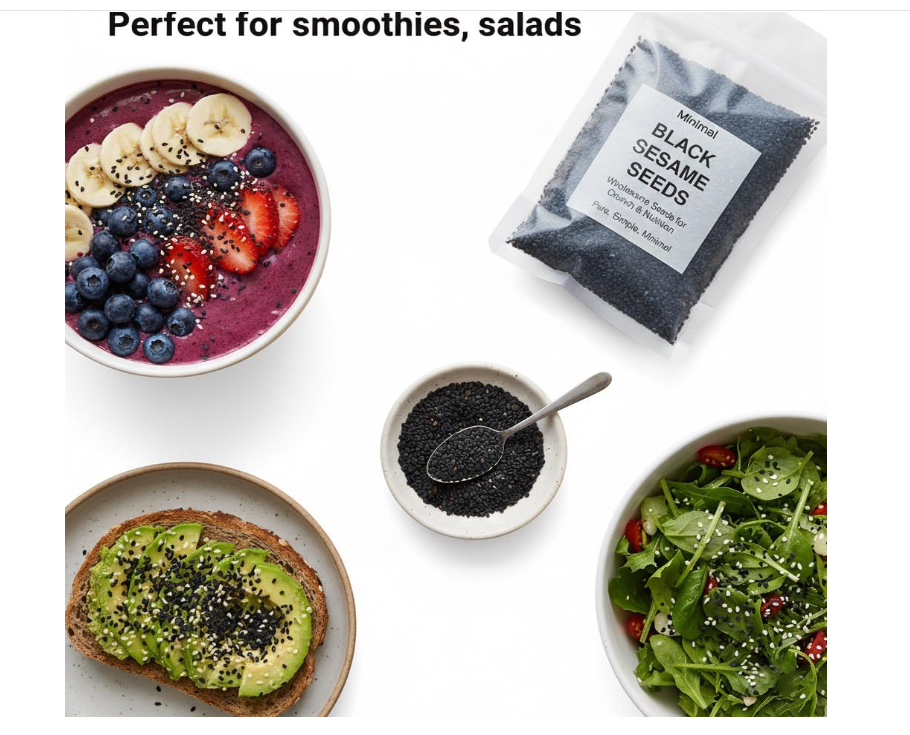 Black and White sesame seeds are nutrient-dense oilseeds derived from the Sesamum indicum plant.Both are excellent sources of healthy fats, fiber, and plant-based protein that support heart health etc