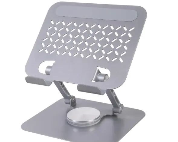 Tablet Stand adjustable with 360 Degree Rotatable Base Foldable tablet Holder for Desk Ergonomic Computer Notebook Ergonomic Adjustable Notebook Holder