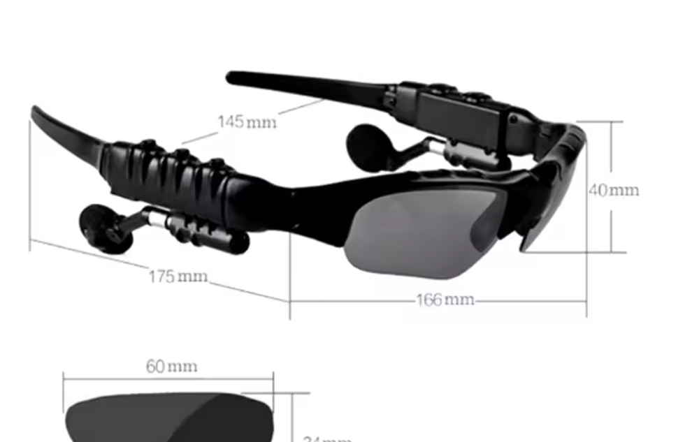 Wireless Bluetooth Sunglasses Anti-ray Stereo 4.1 Music Bluetooth Headphones for Men Support Both Headset and Hands-Free