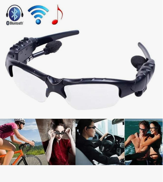 Wireless Bluetooth Sunglasses Anti-ray Stereo 4.1 Music Bluetooth Headphones for Men Support Both Headset and Hands-Free