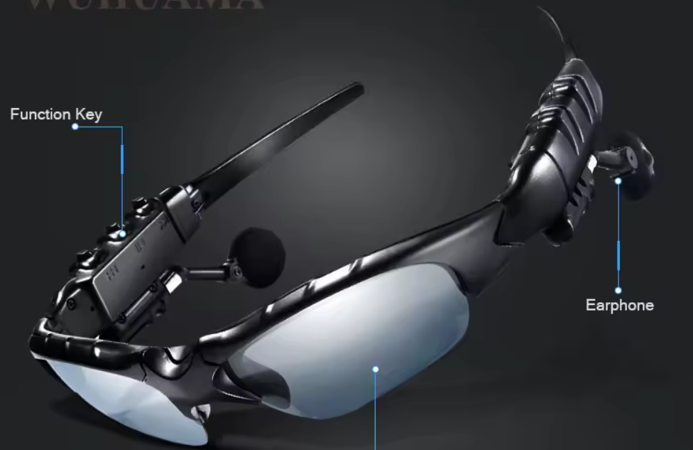 Wireless Bluetooth Sunglasses Anti-ray Stereo 4.1 Music Bluetooth Headphones for Men Support Both Headset and Hands-Free