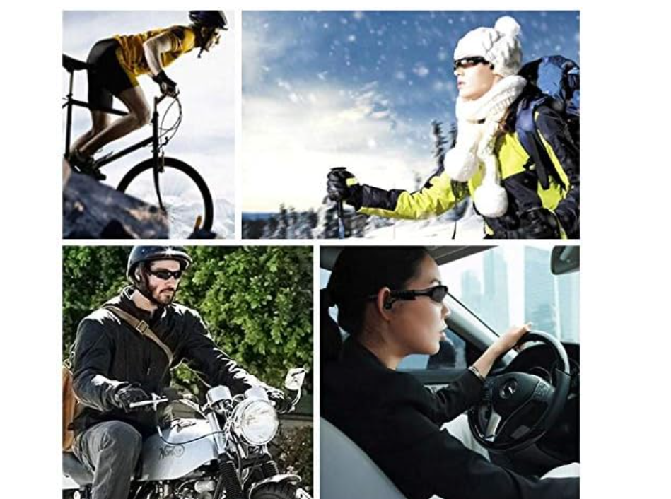 Wireless Bluetooth Sunglasses Anti-ray Stereo 4.1 Music Bluetooth Headphones for Men Support Both Headset and Hands-Free