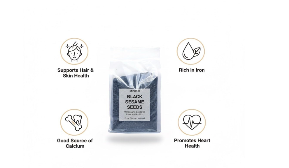 Black and White sesame seeds are nutrient-dense oilseeds derived from the Sesamum indicum plant.Both are excellent sources of healthy fats, fiber, and plant-based protein that support heart health etc