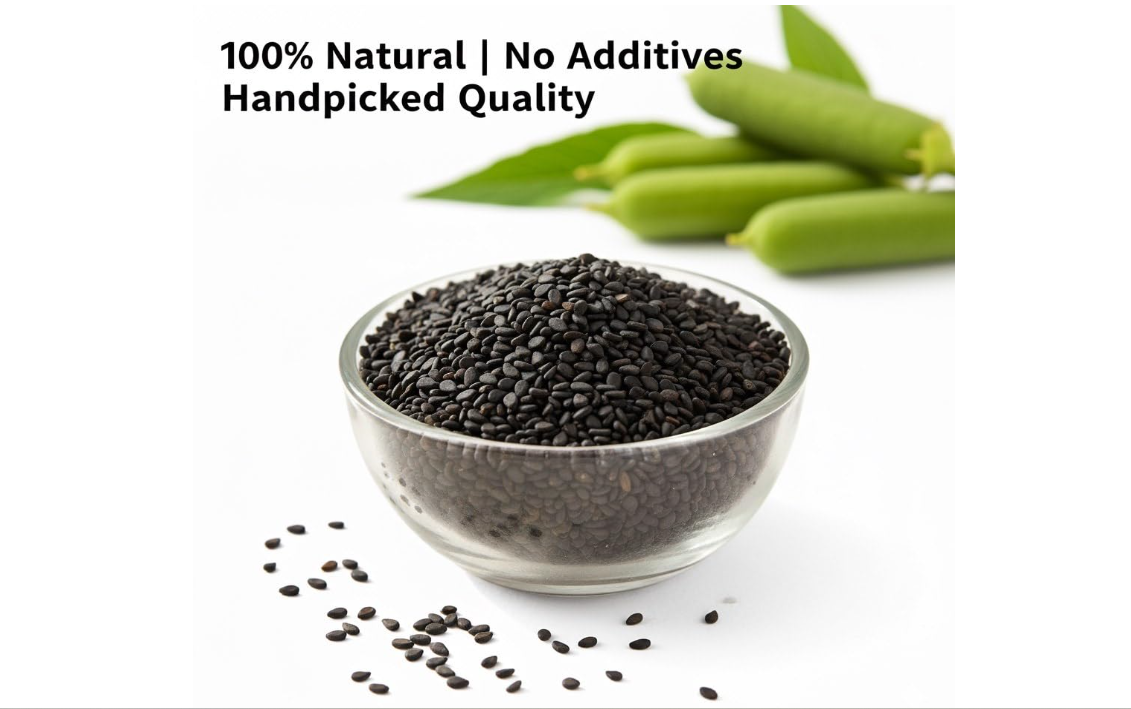 Black and White sesame seeds are nutrient-dense oilseeds derived from the Sesamum indicum plant.Both are excellent sources of healthy fats, fiber, and plant-based protein that support heart health etc