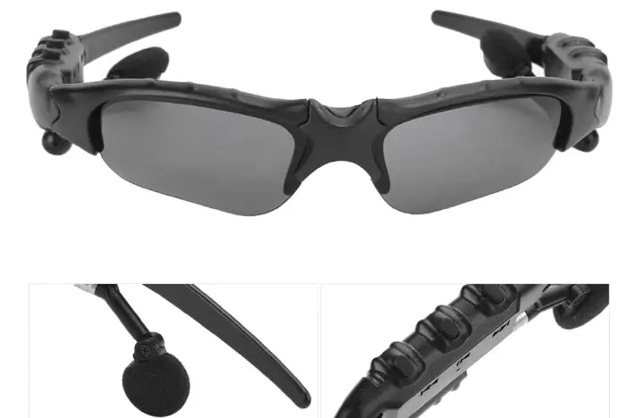 Wireless Bluetooth Sunglasses Anti-ray Stereo 4.1 Music Bluetooth Headphones for Men Support Both Headset and Hands-Free