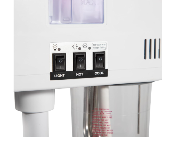 Facial Steam Machine, Double Tube, Hot and Cold Sauna Vaporizer 800W Beauty Studio Skin Management 680ml Capacity