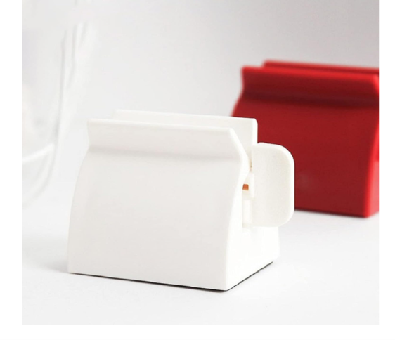Roll-Up Toothpaste Tube Squeezer – Manual Toothpaste Dispenser & Tube Roller it effortlessly squeezes tubes from the bottom, minimizing waste while making dispensing easier and more efficient.