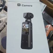 4K Pocket Action Camera Handheld Gimbal Stabilizer 75MP 330° Face Tracking 31 Filters 1.72" Ultra HD Touch Screen Vlog Recorder