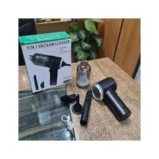 3-in-1 Portable Car Vacuum Cleaner, Cordless Mini Vacuum Cleaner, Rechargeable Handheld Dust Blower