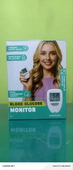 Digital Blood Glucose Monitoring System Kit - Fast 10s Glucometer with 50 Test Strips and 50 Prick Needles/Lancets - Accurate Home Diabetes Tester