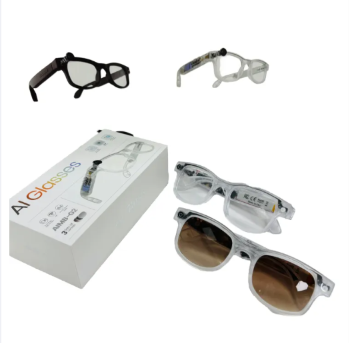 G2 Smart AI Glasses with WiFi Camera | Bluetooth Music & Calling | Photo & Video Recording | AI Translator & Image Recognition | Wearable Smart Sunglasses