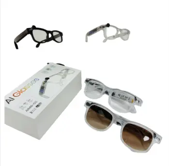 G2 Smart AI Glasses with WiFi Camera | Bluetooth Music & Calling | Photo & Video Recording | AI Translator & Image Recognition | Wearable Smart Sunglasses