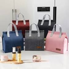 Reusable Insulated Leakproof Lunch Box Tote Bag, Cool Bags for Kids Girls Adults, Thermal Cooler Bag for Work School Picnic Travel