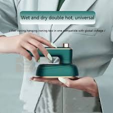 Electric Handheld Steam Iron, Portable Mini Travel Steam Iron for Clothes, Quick Heat Micro Steam Iron with Professional Sprayer Function for Home and Travel Use