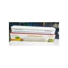 Foil & Cling Film Wrap Dispenser – Kitchen Food Wrap Storage and Cutting Holder with Built-In Cutter for Aluminium Foil, Plastic Wrap, Baking Paper and Food Packaging