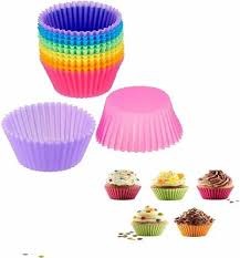 Queen cake mould,Reusable Silicone Cupcake Liners / Muffin Baking Cups - Non-Stick & Eco-Friendly,Baking Cups Silicone.