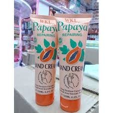 Wokali Papaya Softening and Moisturizing Hand Cream 120ml, Nourishing Hand Care Formula for Soft, Smooth and Hydrated Hands, Daily Moisturizing Cream for All Skin Types