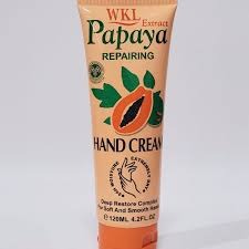 Wokali Papaya Softening and Moisturizing Hand Cream 120ml, Nourishing Hand Care Formula for Soft, Smooth and Hydrated Hands, Daily Moisturizing Cream for All Skin Types