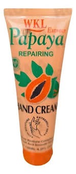Wokali Papaya Softening and Moisturizing Hand Cream 120ml, Nourishing Hand Care Formula for Soft, Smooth and Hydrated Hands, Daily Moisturizing Cream for All Skin Types