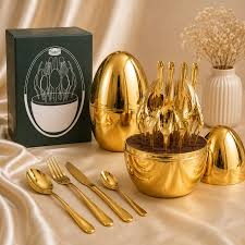 Egg Shell Cutter and Spoon Set Stainless Steel Egg Top Opener with Serving Spoon for Boiled Eggs Breakfast Dining Kitchen Accessories