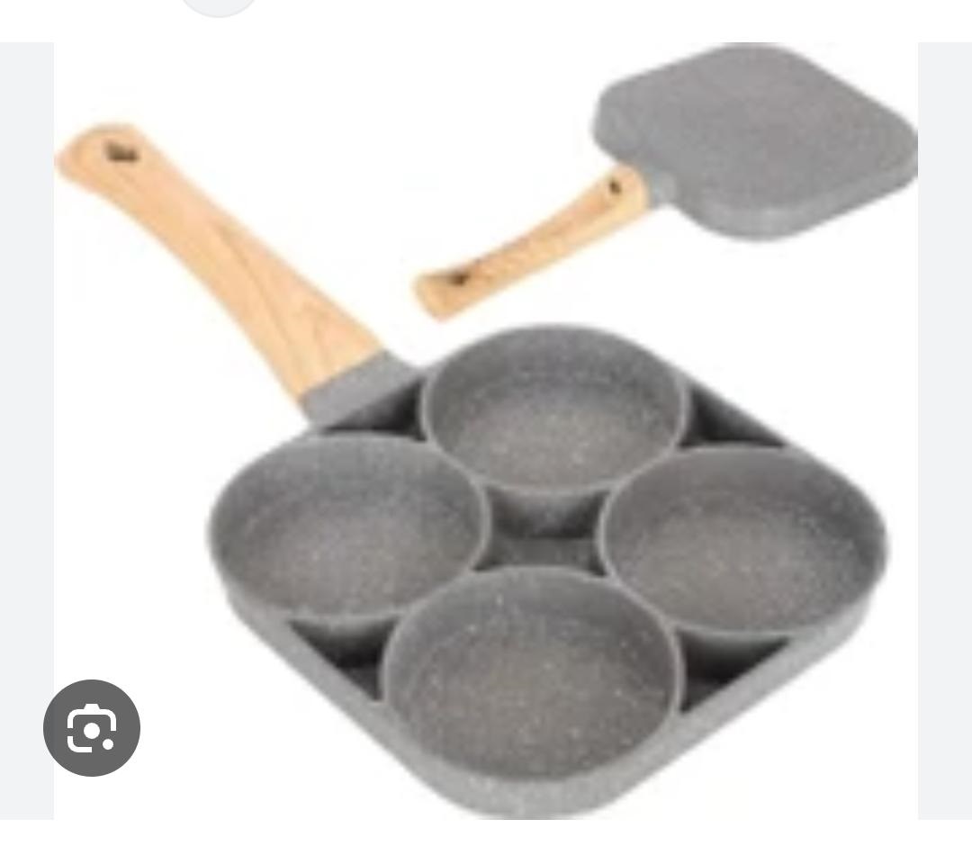 High quality heavy granite non stick 3 slot or 4 slot pan cake/egg pan egg and steak fry pan