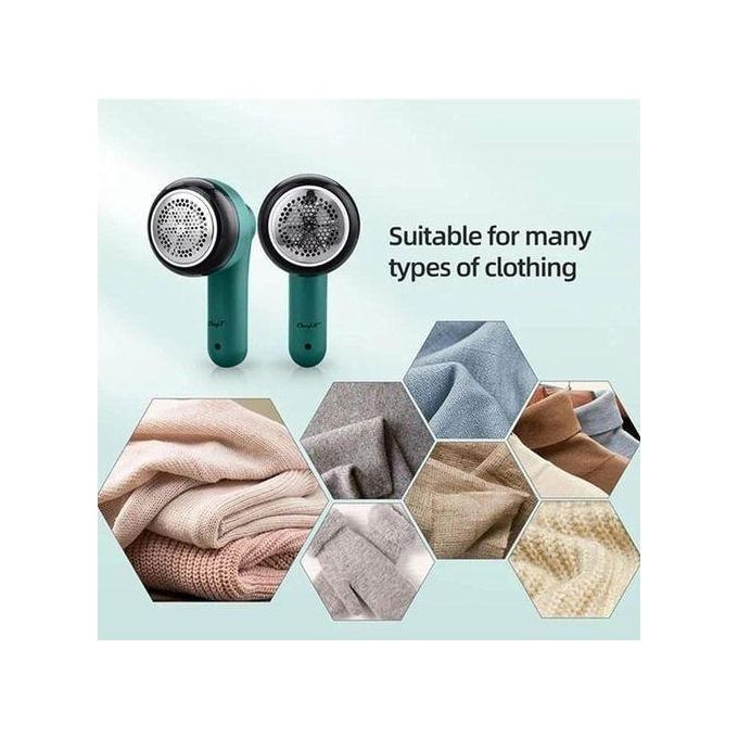 Electric Lint Remover Fabric Shaver Rechargeable For Clothes, Legging, Sofa, Curtain, Socks, Instantly Remove Fuzz, Pet Hair, Lint, Or Fluff Balls