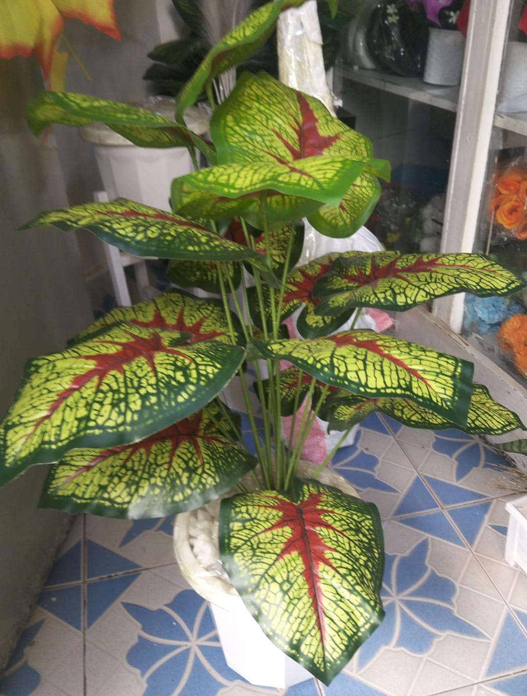 Artificial Flower Arrangement Set    Made from environmentally friendly materials, this decorative piece not only enhances your interior but also contributes to a sustainable lifestyle