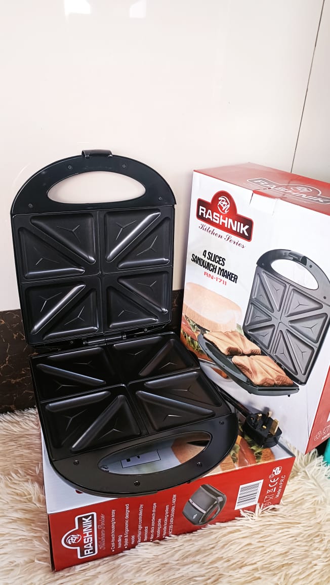 Rashnik quality Sandwich maker (4 slots)